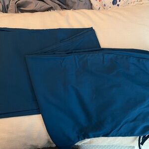 Cherokee Workwear Women’s 3-pocket scrubs w/flare leg drawstring pants available